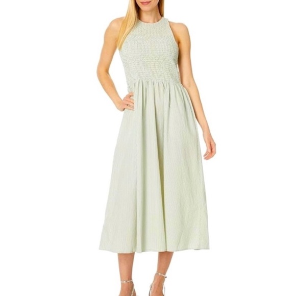 Madewell Green Midi Dress - Picture 8 of 8